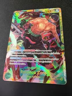 Roronoa Zoro OP06-118 SEC - One Piece TCG - English Card Near-Mint Secret Rare - Image 2