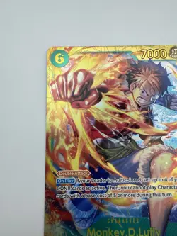 Monkey.D.Luffy Secret Rare - Carrying On His Will #OP13-118 SEC One Piece TCG - Image 2
