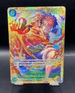 Monkey D. Luffy SEC OP13-118 - One Piece TCG - Secret Rare - NM/M - Foil - Image 1