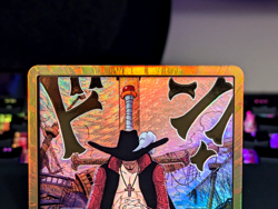 One Piece Dracule Mihawk OP14 Gold DON!! The Azure Sea's Seven Japanese - Image 3