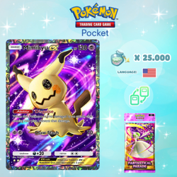 Pokemon TCG Pocket - Mimikyu ex Full Art Card (English) - Image 1