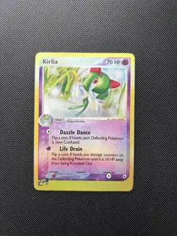 Pokemon Card EX Ruby & Sapphire Kirlia 35/109 Rare Reverse Holo - Image 1