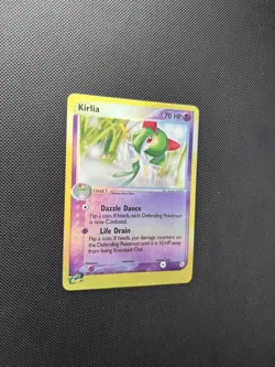 Pokemon Card EX Ruby & Sapphire Kirlia 35/109 Rare Reverse Holo - Image 3