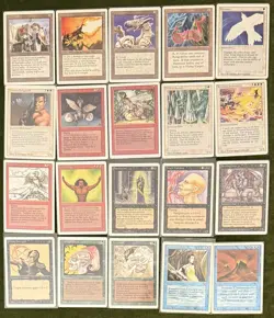 MTG Magic Vintage Lot including Beta Edition, unlimited, dark, 4th ed Cards!!! - Image 5