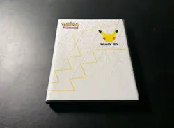 Pokemon Jumbo Pikachu Promo Oversize Card Binder 25th anniversary + card & promo - Image 1