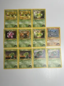Pokemon TCG Gym Heroes Vintage Lot of 11 Pokemon Cards - Image 1