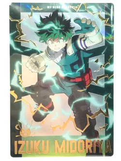 IZUKU My Hero Academia Metal Card Collection TCG BANDAI Japan Rare No.1-21 - Image 1