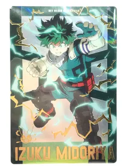 IZUKU My Hero Academia Metal Card Collection TCG BANDAI Japan Rare No.1-21 - Image 2