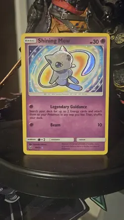 Shining Mew 40/73 Shining Legends Holo Rare Card Near Mint NM Condition - Image 1