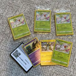 Pokemon TCG Vivid Voltage Shaymin Card 015/185 Cosmos Holo Rare X3 SEALED NM - Image 1