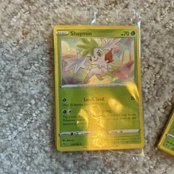 Pokemon TCG Vivid Voltage Shaymin Card 015/185 Cosmos Holo Rare X3 SEALED NM - Image 5