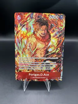 Portgas.D.Ace (Illustration Box Vol.5) ST15-005 One Piece Promotion Cards Foil - Image 1