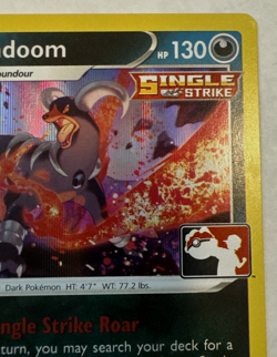 Houndoom 096/163 Stamped Prize Pack Series Card Holo NEAR MINT - Image 3