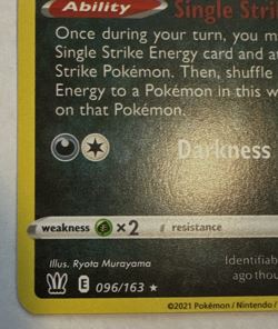 Houndoom 096/163 Stamped Prize Pack Series Card Holo NEAR MINT - Image 5