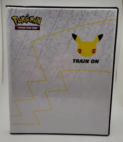 Pokemon 25th Anniversary First Partner Collection Jumbo Card Binder With Pikachu - Image 3