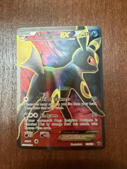 Umbreon EX (Full Art) 119/124 Fates Collide Holo Pokemon Card - Image 1