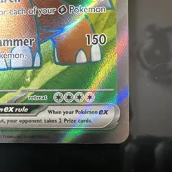 Torterra ex 185/162 SV05: Temporal Forces Ultra Rare Pokemon Card NM - Image 5