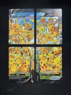 Pikachu V-Union - SWSH139-142 - Pokemon TCG: Celebrations Promo 4 Card Set NM+ - Image 1