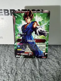Dragon Ball Super Card Game Vegito - Fusion Warrior Super Saiyan Vegito BT2-001 - Image 2