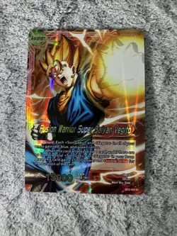 Dragon Ball Super Card Game Vegito - Fusion Warrior Super Saiyan Vegito BT2-001 - Image 3