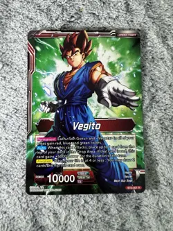 Dragon Ball Super Card Game Vegito - Fusion Warrior Super Saiyan Vegito BT2-001 - Image 4