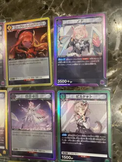 Union Arena TCG Japanese Goddess of Victory: Nikke Card Set Of 9 Holo Rare - Image 2