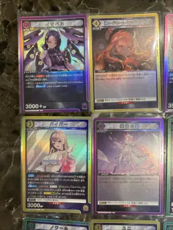 Union Arena TCG Japanese Goddess of Victory: Nikke Card Set Of 9 Holo Rare - Image 3