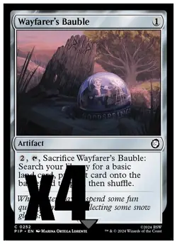 MTG | Wayfarer's Bauble (x4 Playset) | (NM) Universes Beyond: Fallout - Image 1