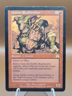 GERMAN Goblin Piledriver x1 MTG Onslaught Magic DAMAGED DMG English - Image 1