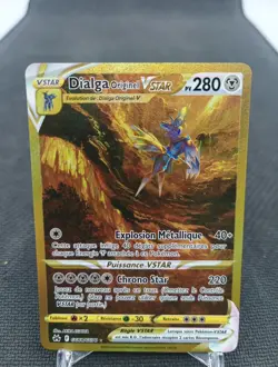 Dialga Vstar gg68/gg70 Carte Pokemon Fr Zenith Supreme - Image 1