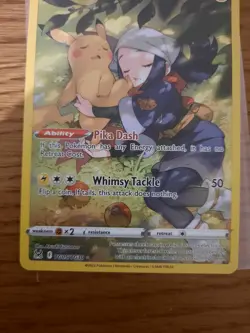 Carte Pokemon : Pikachu FA Alternative 2022 Lost Origin TG05/TG30 NM 🇬🇧 - Image 3