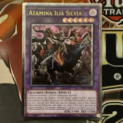 Yu-Gi-Oh Azamina Ilia Silvia OP28-EN003 Ultimate Rare - Image 1