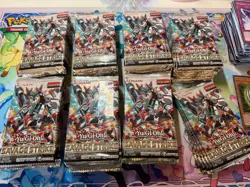 YuGiOh TCG Booster Pack Lot. SAVAGE STRIKE ENGLISH. 75 Sealed Packs + Extras - Image 1