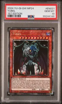 Yubel PSA 10 - MP24-EN021 - Quarter Century Secret Rare - 1st Edition - Yugioh - Image 1