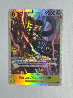One Piece CCG Royal Blood Eustass "Captain" Kid OP10-112 SR NM/LP - Image 1