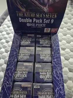 8x ONE PIECE TCG OP-14: The Azure Sea’s Seven - Double Pack Set Vol. 9 DP09 - Image 1