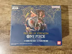One Piece Pillars of Strength OP-03 Booster Box Sealed English TCG OP03 - Image 1