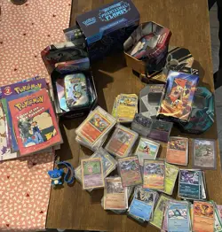 Huge Pokemon Collection Vintage & New Cards, Books, Tins,Posters & Toploaders 🔥 - Image 1