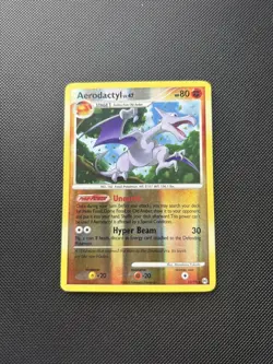 Pokemon Card Aerodactyl 13/99 Reverse Holo Platinum Arceus - Image 1