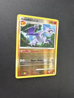 Pokemon Card Aerodactyl 13/99 Reverse Holo Platinum Arceus - Image 3