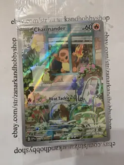 Pokemon Charmander SVP044 Black Star Promo Card SEALED NM - Image 1