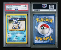 Pokemon TCG Wartortle Card 63/130 Stamped WOTC Promo 2000 - Image 3