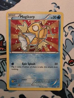 Pokemon TCG Shiny Magikarp Black Star Holo Promo Card XY143 - Image 1