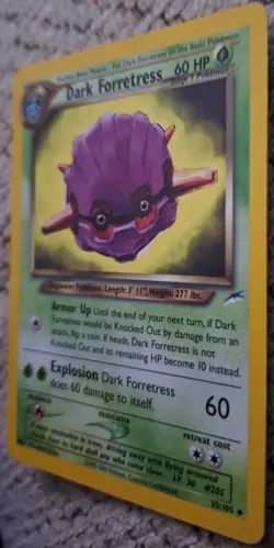 Pokemon TCG Dark Forretress Card 35/105 Neo Destiny - Image 3