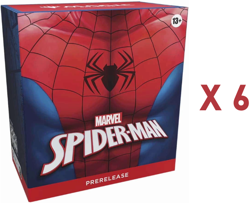 MTG Spiderman Pre Release Box Lot of 6 NEW SEALED Magic the Gathering Spider-Man - Image 1