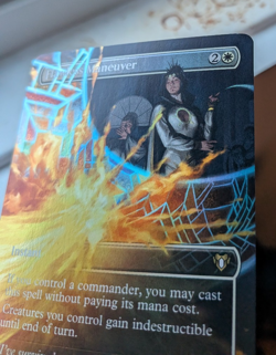 MTG Flawless Maneuver Commander Masters Borderless FOIL NM - Image 2