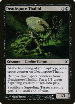 MTG Deathspore Thallid Time Spiral 102/301 Regular Common Near Mint NM - Image 1