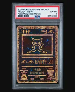 Wizards of the Coast Ancient Mew Pokemon TCG 2000 Movie Promo Holo - Image 1