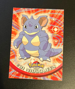 1999 Topps Pokemon Blue Logo TV Animation Edition Nidoqueen #31 - Image 1