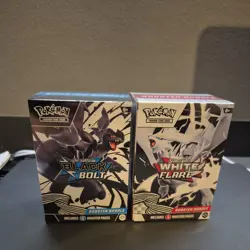 Pokemon TCG Black Bolt and White Flare Booster Bundles New & Sealed - Image 1